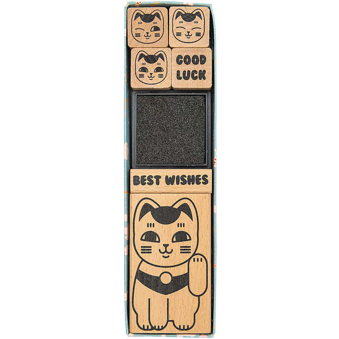 Rico Stamp Set Lucky Cat