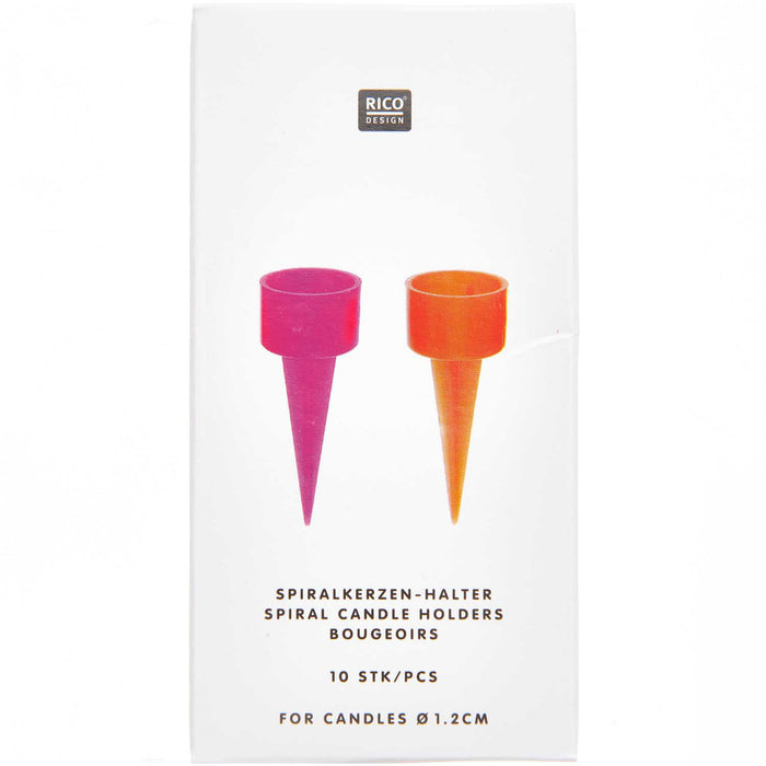 Rico - Spiral Candle Holders