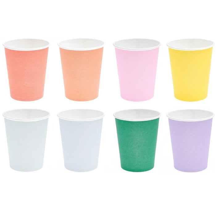 Rico Paper Cup Mix Multicolour 8Pk