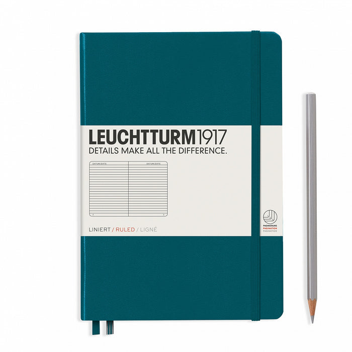 Leuchtturm 1917 Notebook Medium Ruled Pacific