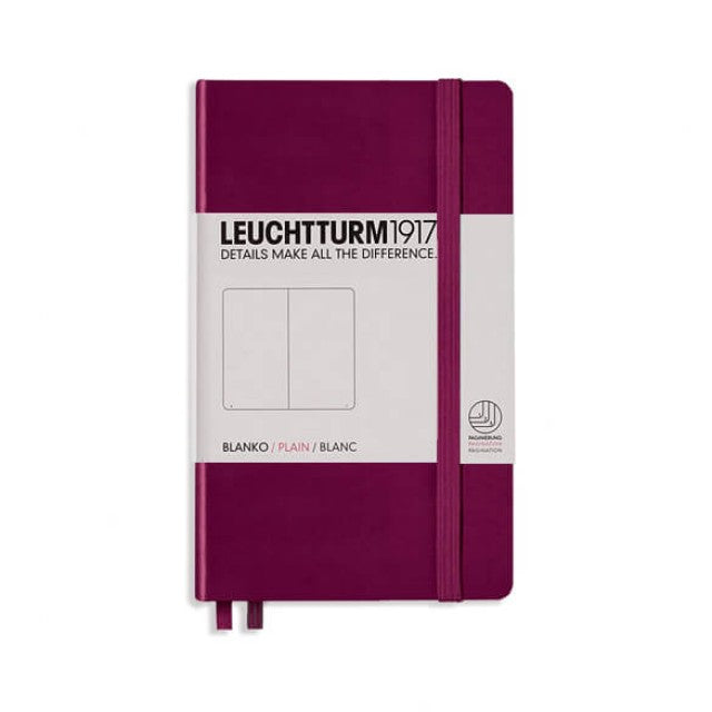 Leuchtturm 1917 Notebook Pocket Plain Port
