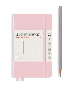 Leuchtturm Notebook Pocket (A6), Hardcover Plain