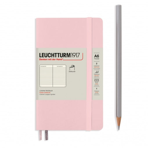 Leuchtturm Notebook (A6 Pocket), Softcover Ruled