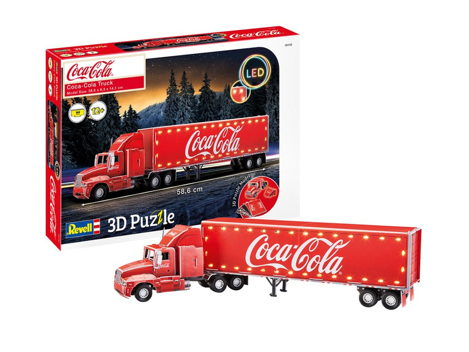 Revell Coca-Cola Truck (LED Version) 3D Puzzle