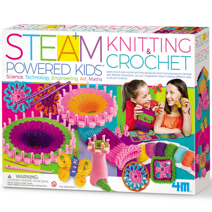 Steam Powered Kids Knitting and Crochet