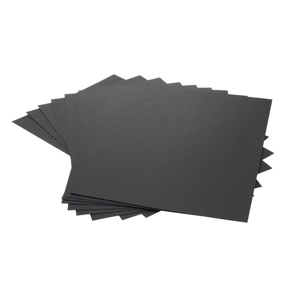 Cardstock Plain Black A4 - 25 Pk