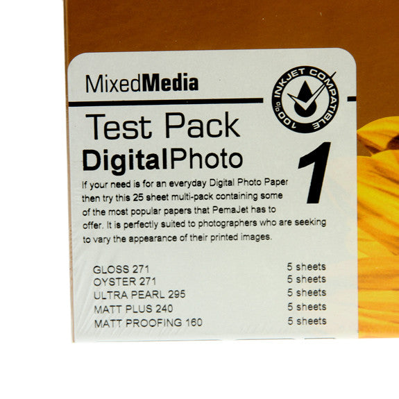 A4 PermaJet Digital Photo Paper Test Pack - 25 sheets