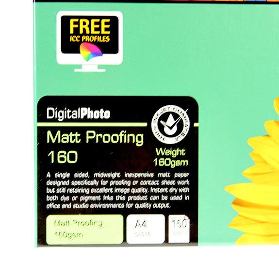 A4 PermaJet Digital Photo Paper Matt Proofing - 160gsm - 150pk