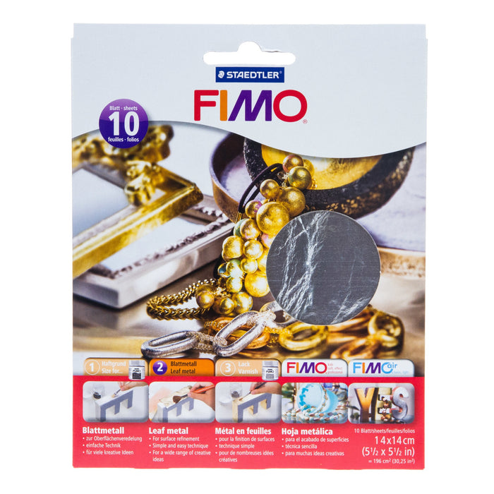 Fimo Leaf Metal - Silver
