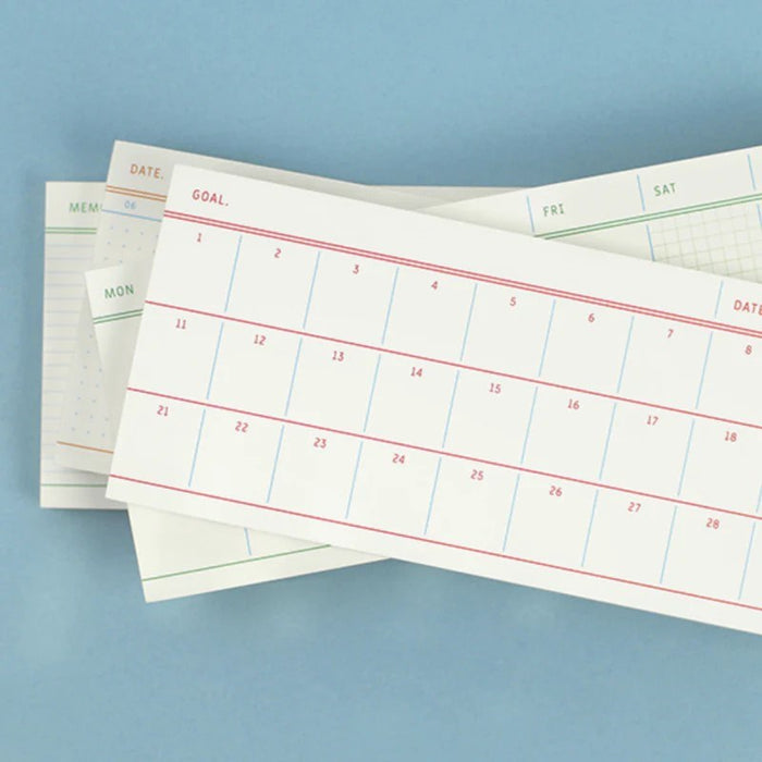 Paperian Flat Notepad Small - Goal Tracker