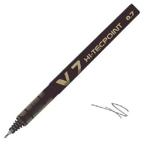 Pilot V7 Hi-tec Pen Black — Fred Aldous - Main Image