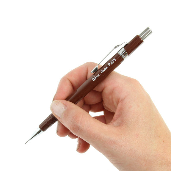 Pentel Automatic Pencil Brown 0.3mm