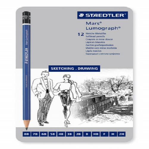 Lumograph Pencil Sketch 12 Set