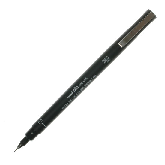 Uni Pin Fine Line Marker - Black