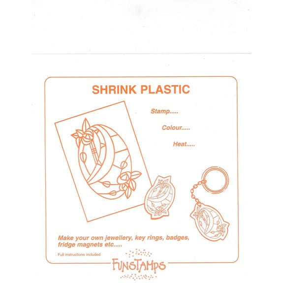 Shrink Plastic - 4 Colours