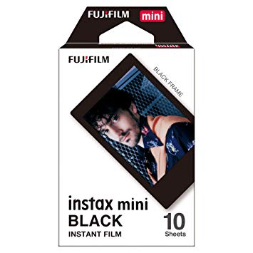 Fuji Instax Mini Film - Black Frame