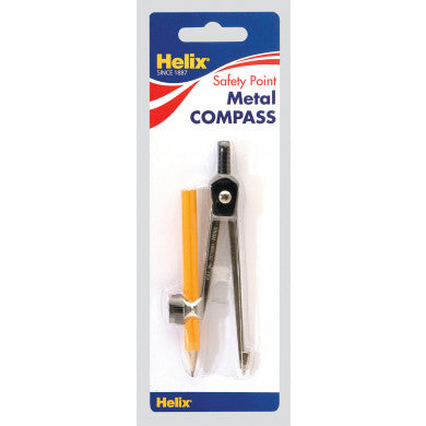 Helix Metal Compass and Pencil