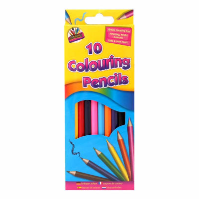 10 Colouring Pencils