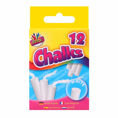 12 White Chalks