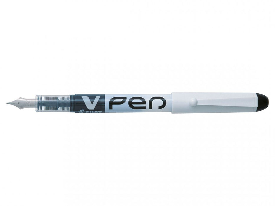 V Pen Fountain Pen White Barrel