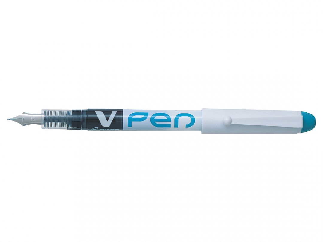 V Pen Fountain Pen White Barrel