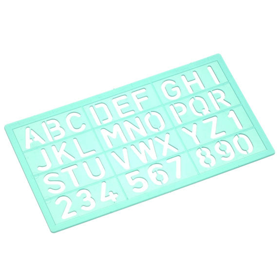 Linex Standard Lettering Stencil — Fred Aldous