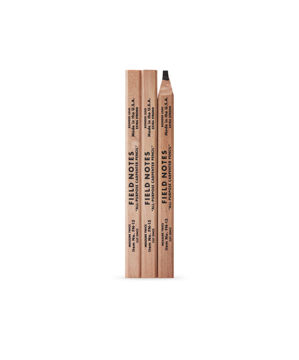 FIELD NOTES Carpenter Pencil 3-Pack