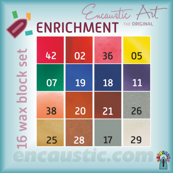 Encaustic Art - Enrichment Selection Wax Blocks