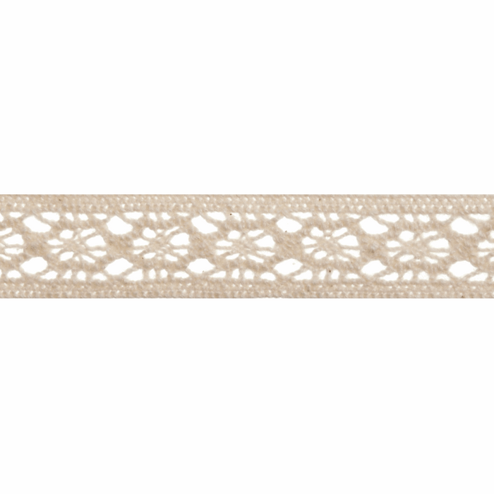 Cotton Lace - 5m x 12mm - Cream
