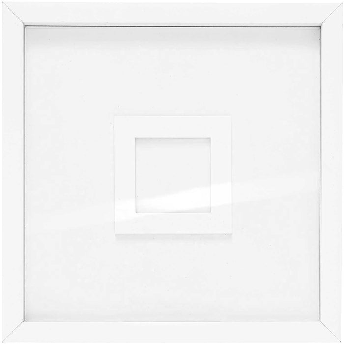 Made by Me: Drop Top Frame White 20 x 20cm