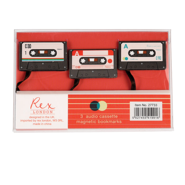 Cassette Tape Bookmark (Set Of 3)
