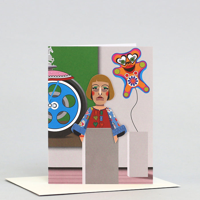 Noodoll Artist Bookmark Card  - Teddy Addict C