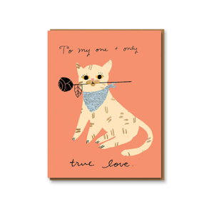 Romance Cat - Card