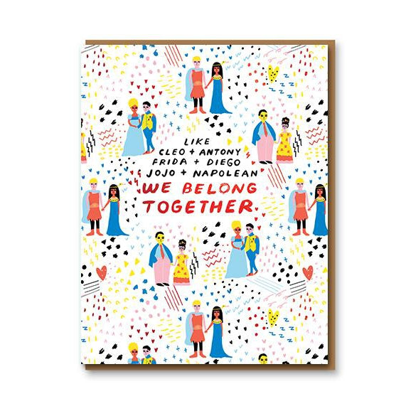 Lovers Through History - Card