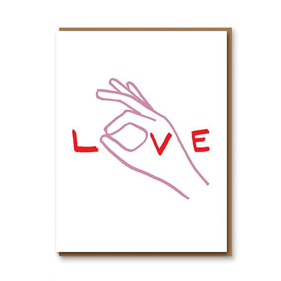 Love Hand - Card