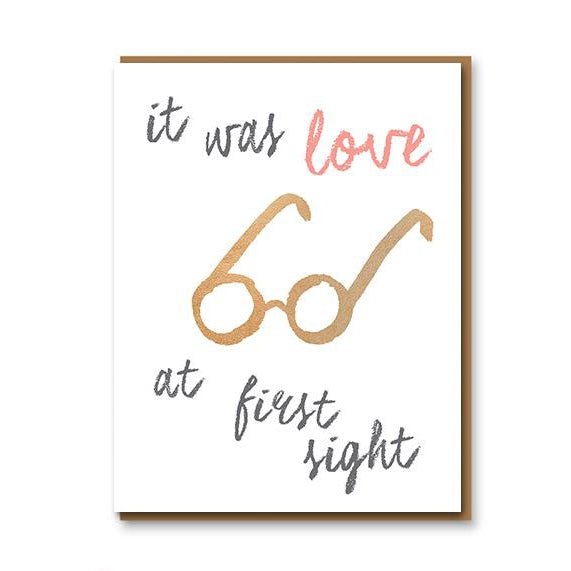 It Was Love at First Sight - Card