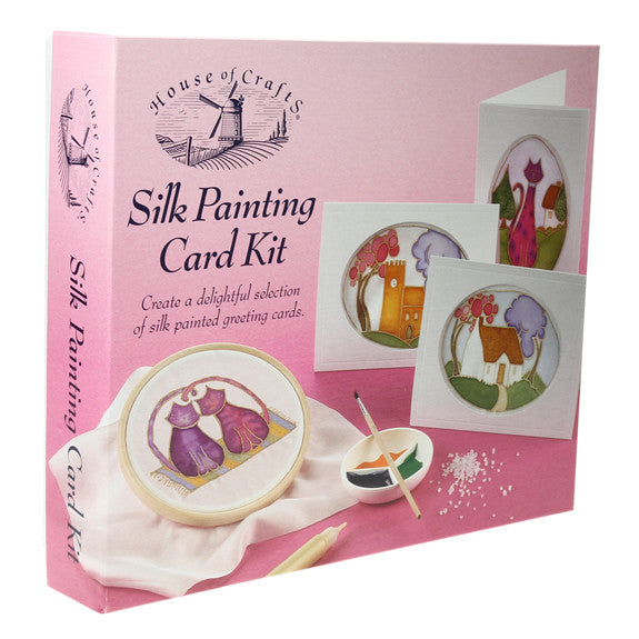 HC410 Silk Painting Card Kit