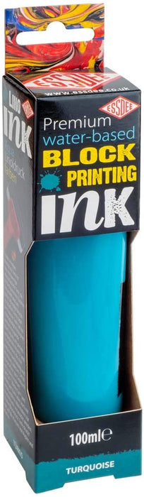 Essdee Premium Water-based Block Printing Ink  Turquoise 100ml