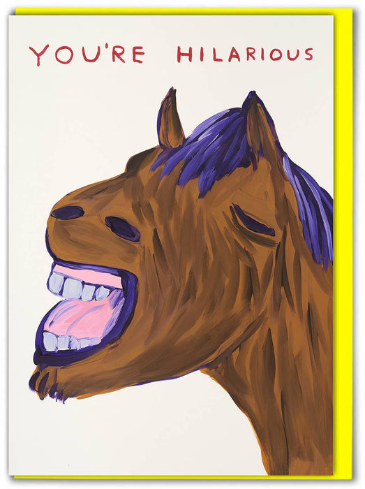 David Shrigley Card - You're Hilarious