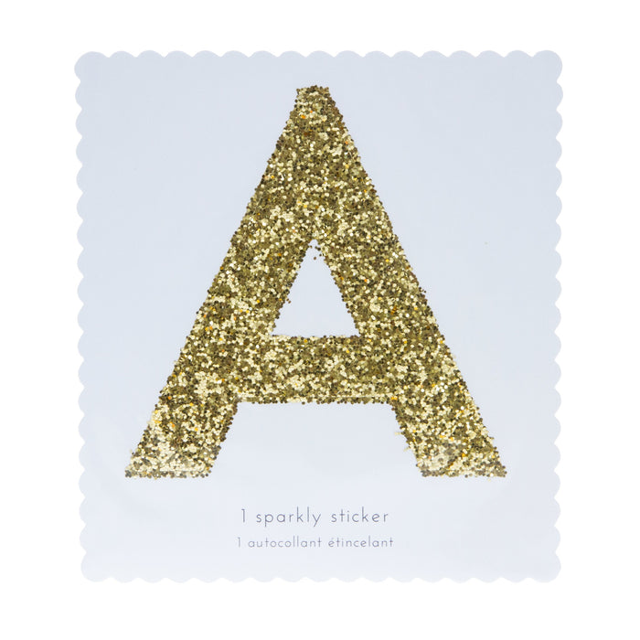 Meri Meri Chunky Gold Glitter Sticker