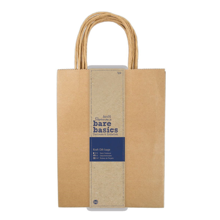 Kraft Gift Bags (5pk) - Large