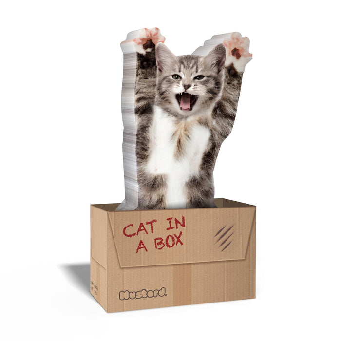 Cat in a Box Cat Shaped Sticky Notes (150 sheets)
