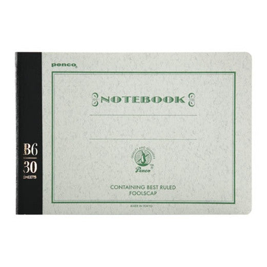 Hightide // Foolscap Notebook B6 // Green