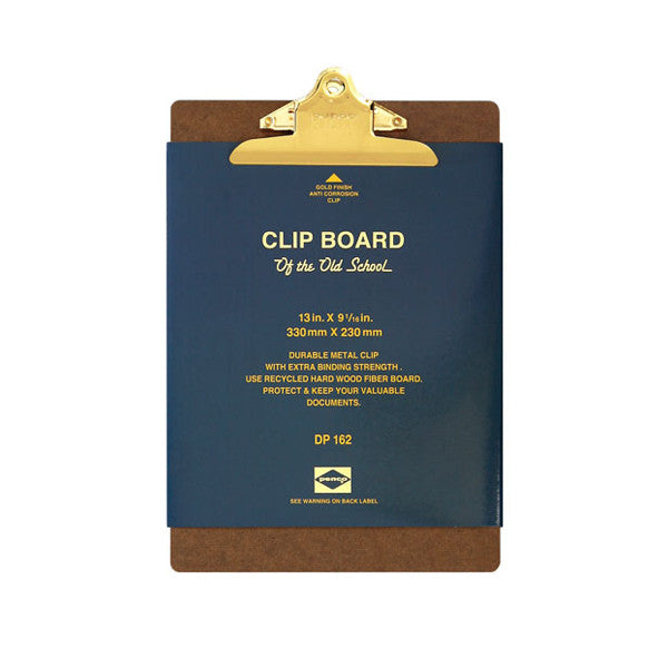 Hightide // Penco Clipboard Gold Clip // A4