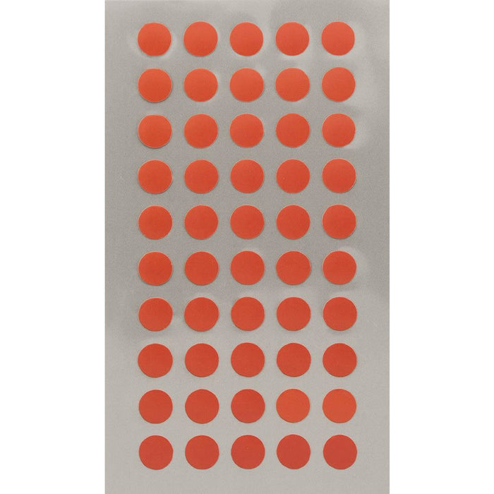 Rico Office Stick Red Dots 8mm 4 Sheets 7x15.5 cm