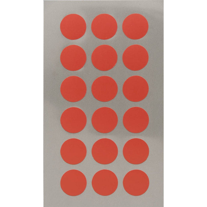 Rico Office Stick Red Dots 15mm 4 Sheets 7x15.5 cm