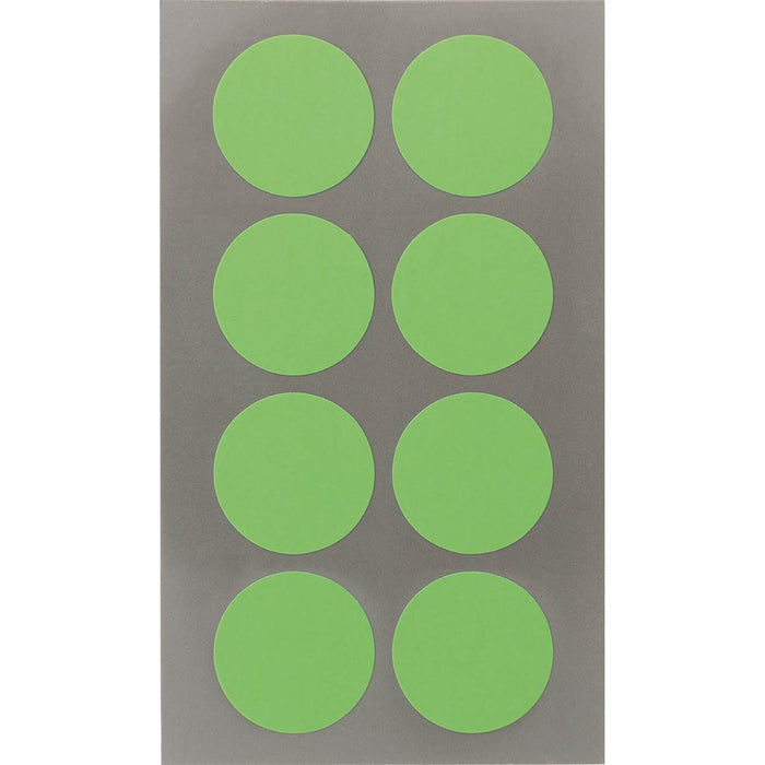 Rico Office Stick Neon Gre Dots 25mm 4 Sheets 7x15.5 cm