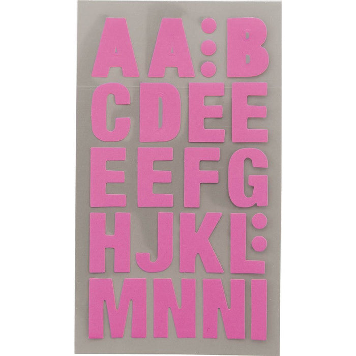 Rico Office Stick Neon Pink Letter 4 Sheets 7x15.5 cm