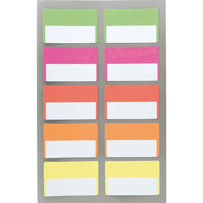 Rico Office Stick Index Labels Neo 4 Sheets 9.5x19 cm