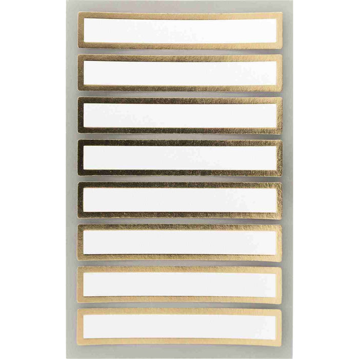 Rico Office Stick With Gold en Frame 4 Sheets 9.5x19 cm